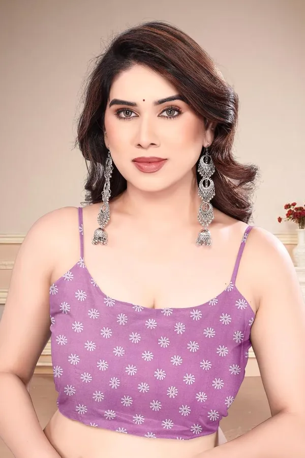 Dusty_Lavender_Polyester_Printed_Chiffon_Saree_For_Women