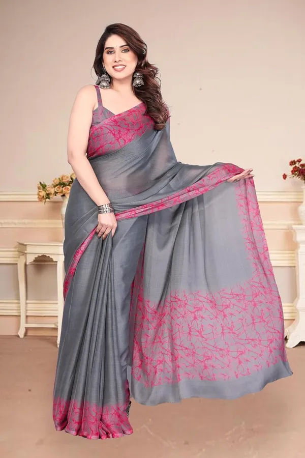 Grey_Polyester_Printed_Chiffon_Saree_For_Women