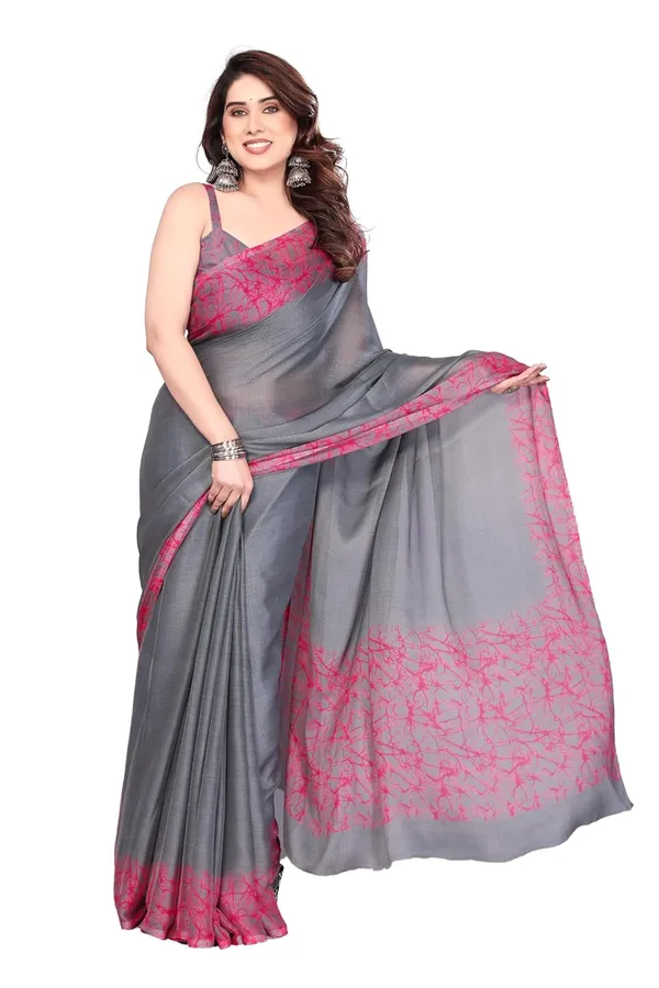 Grey_Polyester_Printed_Chiffon_Saree_For_Women