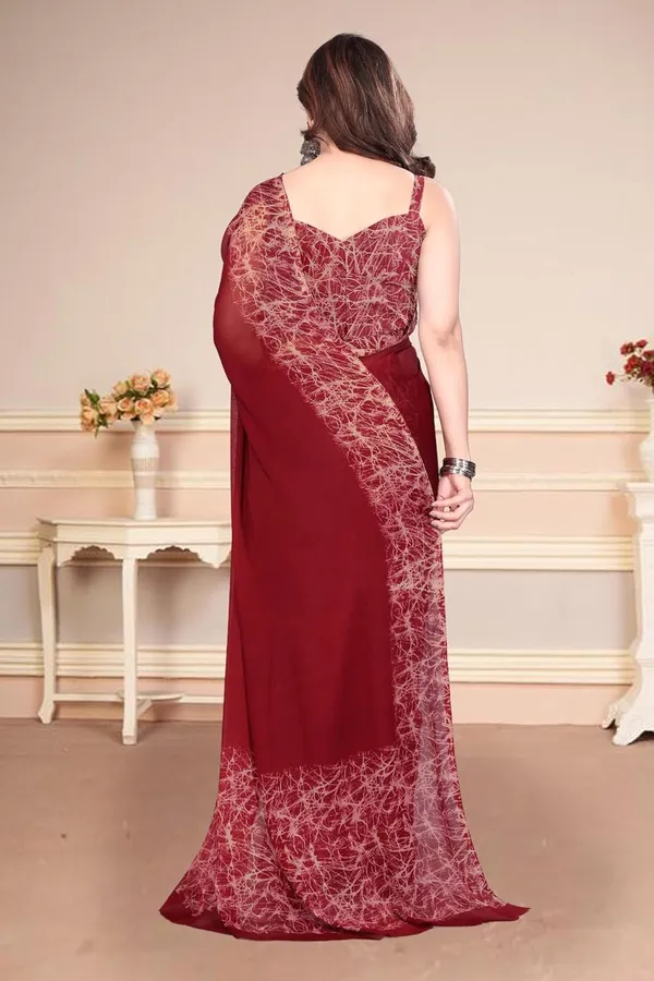 Maroon_Polyester_Printed_Chiffon_Saree_For_Women