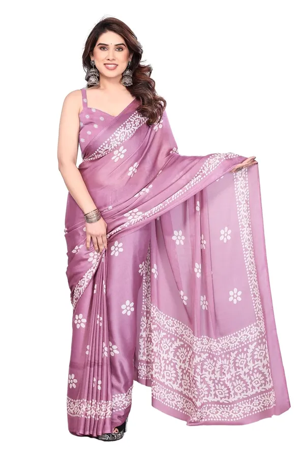 Pastel_Pink_Polyester_Printed_Chiffon_Saree_For_Women