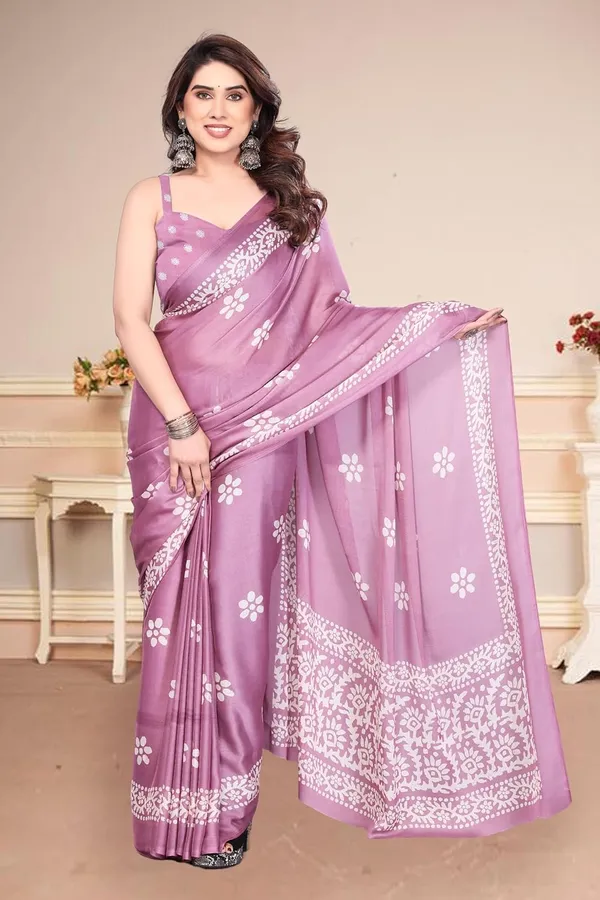 Pastel_Pink_Polyester_Printed_Chiffon_Saree_For_Women
