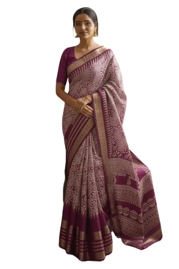 Multicolour_Silk_Printed_Dola_Silk_Saree_For_Women