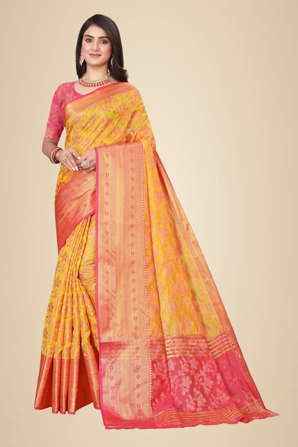 Mango_Cotton_Blend_Narayanpet_Cotton_Saree_For_Women