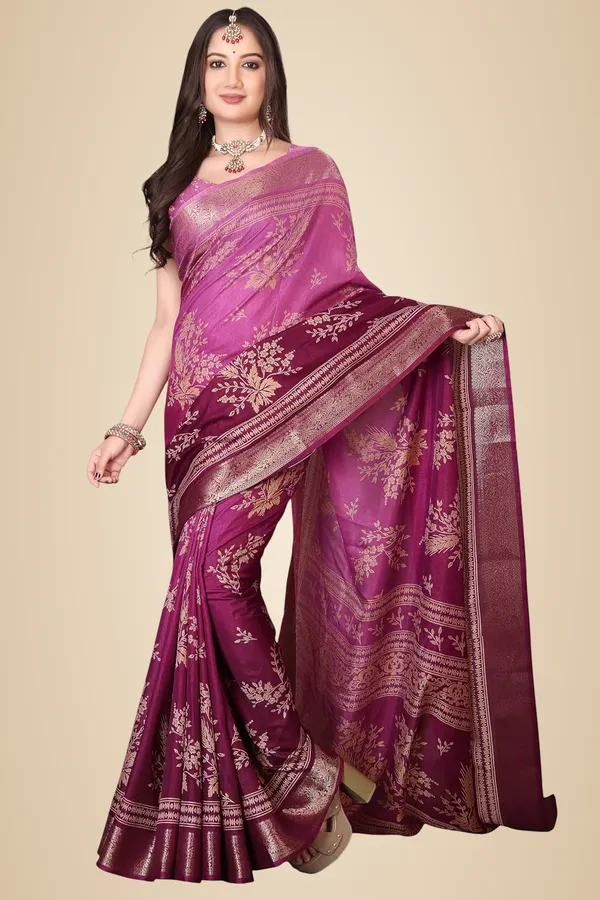 Pink_Silk_Blend_Printed_Dola_Silk_Saree_For_Women