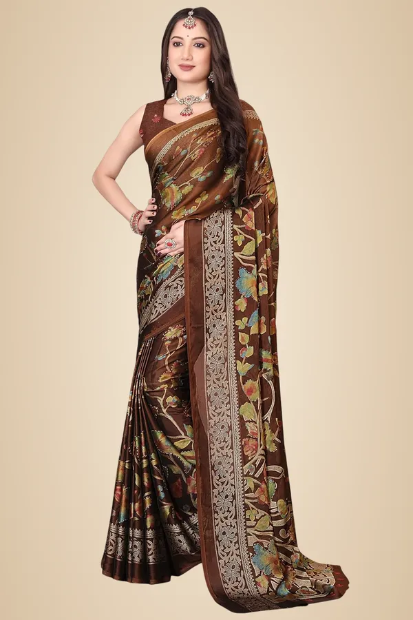 Brown_Chiffon_Zari_Chiffon_Saree_For_Women