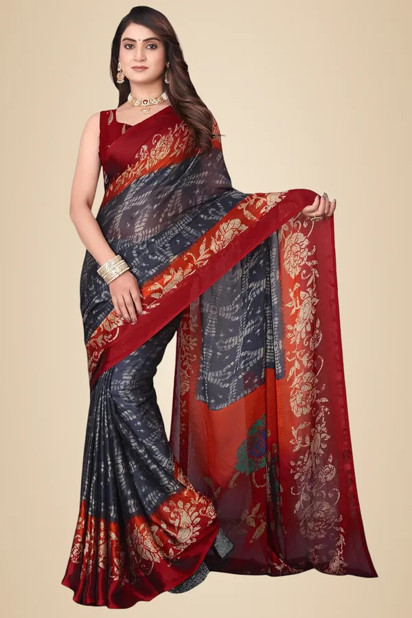 Grey_Phanka_Georgette_Chiffon_Georgette_Saree_For_Women