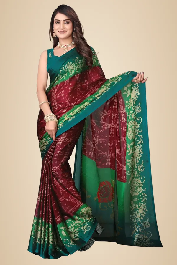 Maroon_Fankha_Georgette_Chiffon_Georgette_Saree_For_Women