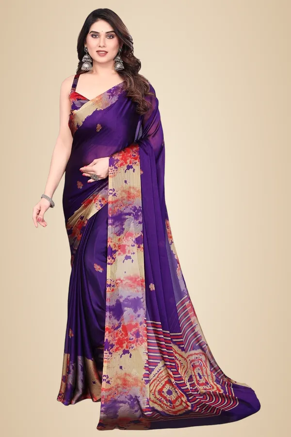 Navy_Blue_Chiffon_Printed_Chiffon_Saree_For_Women