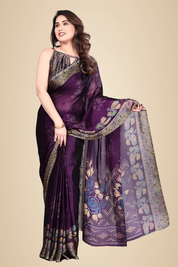 Purple_Chiffon_Narayanpet_Cotton_Silk_Saree_For_Women