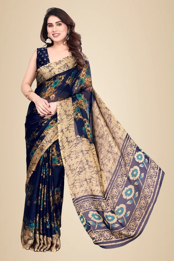 Dark_Blue_Polyester_Bandhani_Dola_Silk_Saree_For_Women