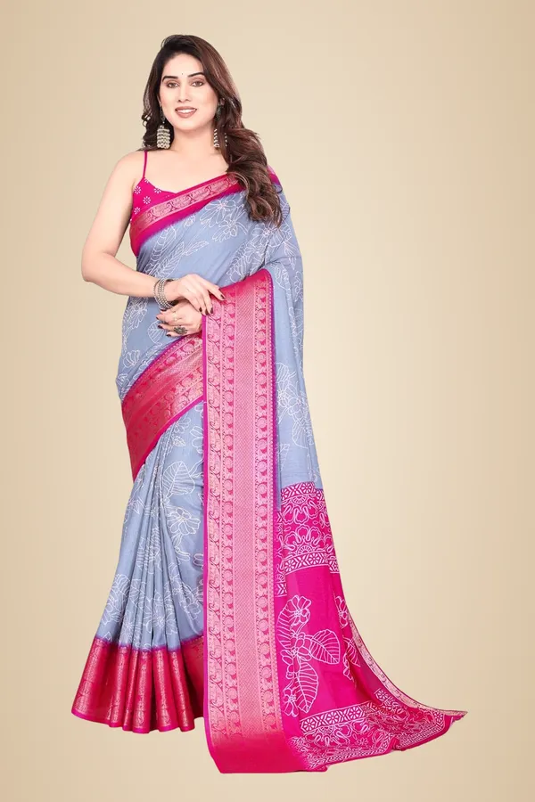 Grey_Pink_Art_Silk_Dola_Silk_Saree_For_Women