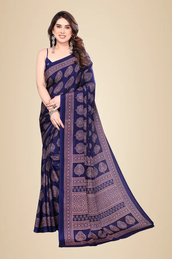 Navy_Blue_Polyester_Printed_Chiffon_Saree_For_Women