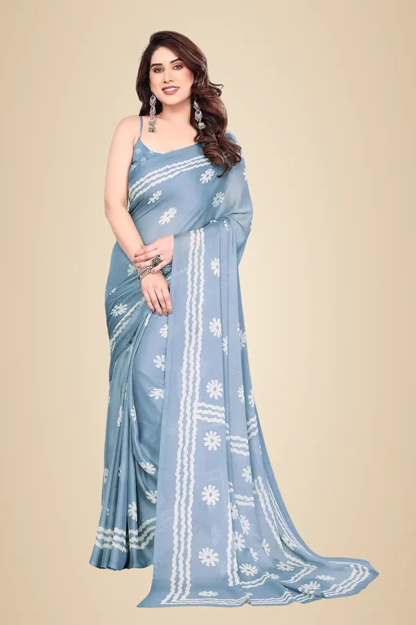 Slate_Grey_Polyester_Printed_Chiffon_Saree_For_Women
