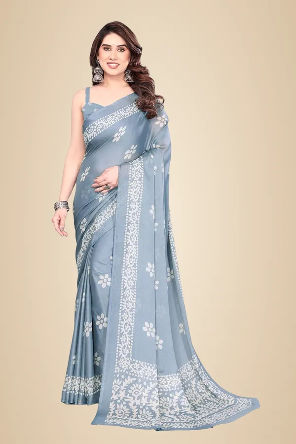Grey_Polyester_Printed_Dola_Silk_Saree_For_Women