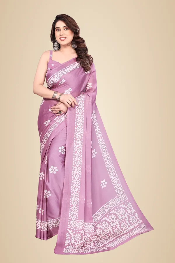 Pastel_Pink_Polyester_Printed_Chiffon_Saree_For_Women