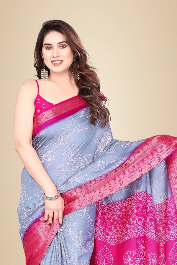 Grey_Pink_Silk_Printed_Dola_Silk_Saree_For_Women