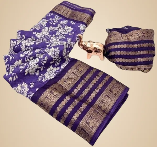 Purple_Silk_Bandhani_Marshmallow_Saree_For_Women
