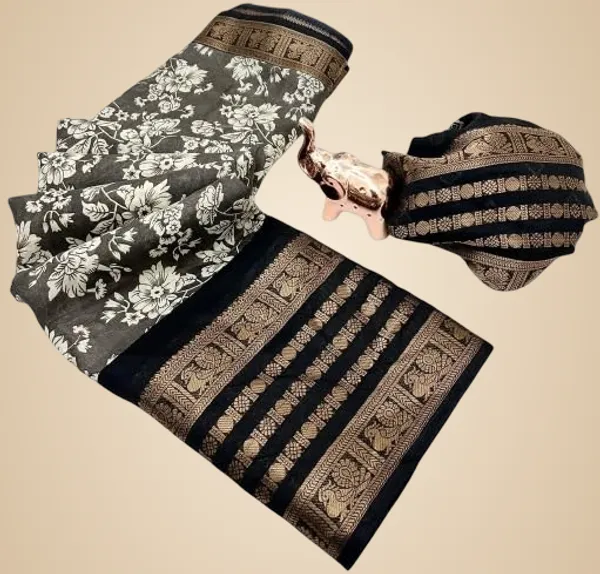 Grey_Silk_Bandhani_Dola_Silk_Saree_For_Women
