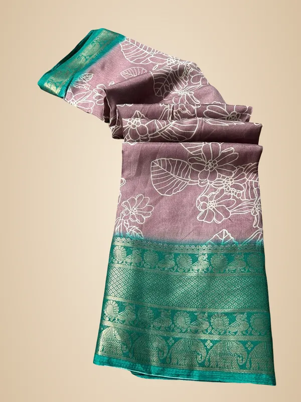 Dusty_Pink_Silk_Printed_Dola_Silk_Saree_For_Women