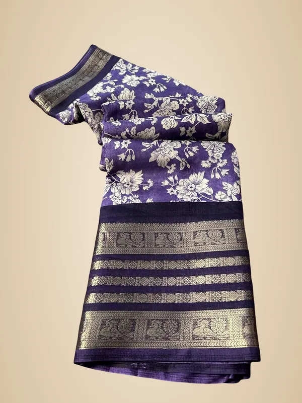 Purple_Silk_Printed_Dola_Silk_Saree_For_Women