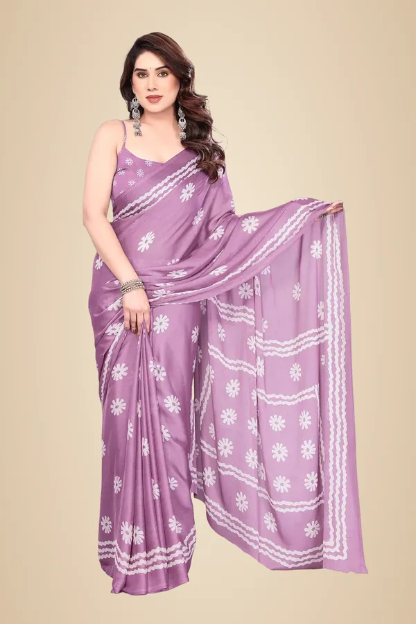 Dusty_Lavender_Polyester_Printed_Chiffon_Saree_For_Women
