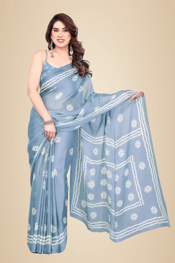 Slate_Grey_Polyester_Printed_Chiffon_Saree_For_Women