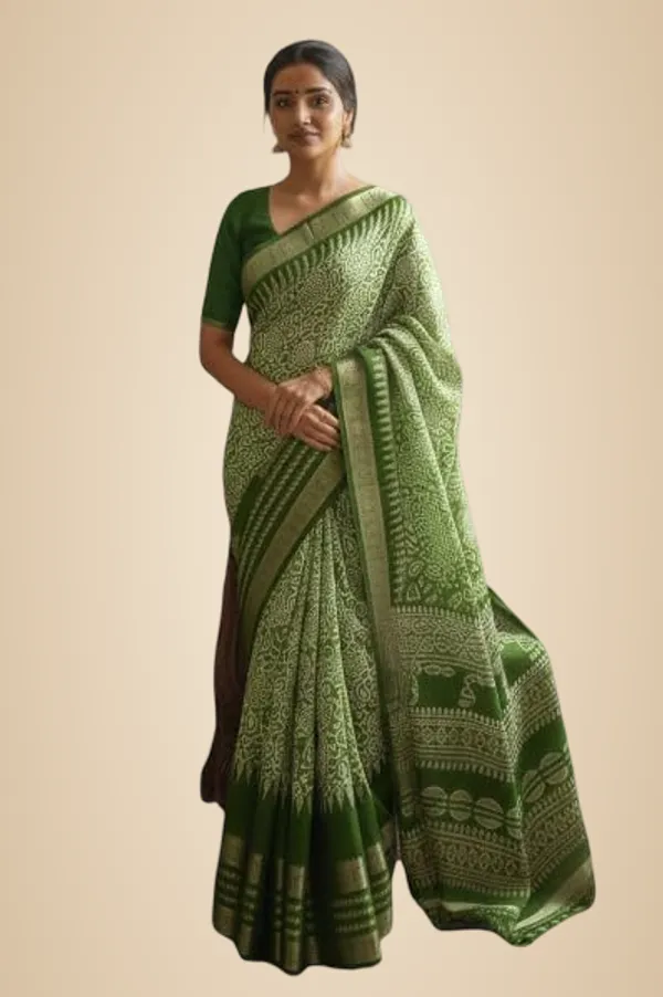 Light_Green_Silk_Printed_Dola_Silk_Saree_For_Women