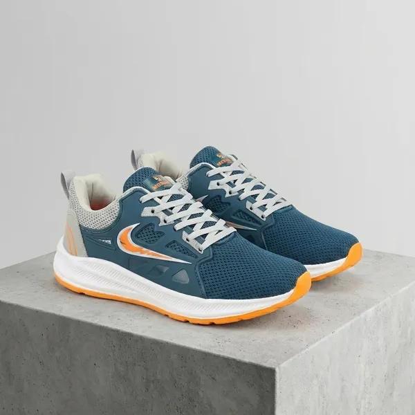 Blue_And_Orange_Air_Mess_Fabrics_Lace_Up_Running_Shoes_For_Men