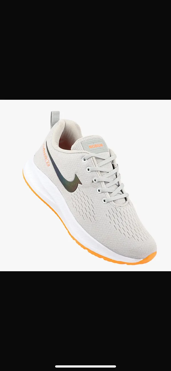 Light_Grey_Air_Mess_Fabrics_Lace_Up_Running_Shoes_For_Men