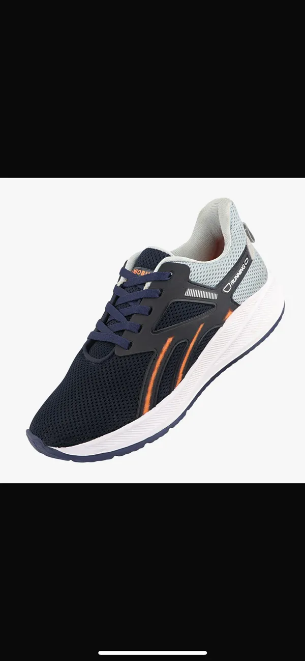 Navy_Blue_&_Grey_Air_Mess_Fabrics_Lace_Up_Running_Shoes_For_Men