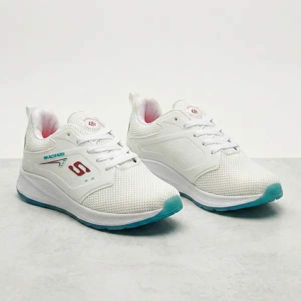 White_Air_Mess_Fabrics_Lace_Up_Sneakers_For_Men
