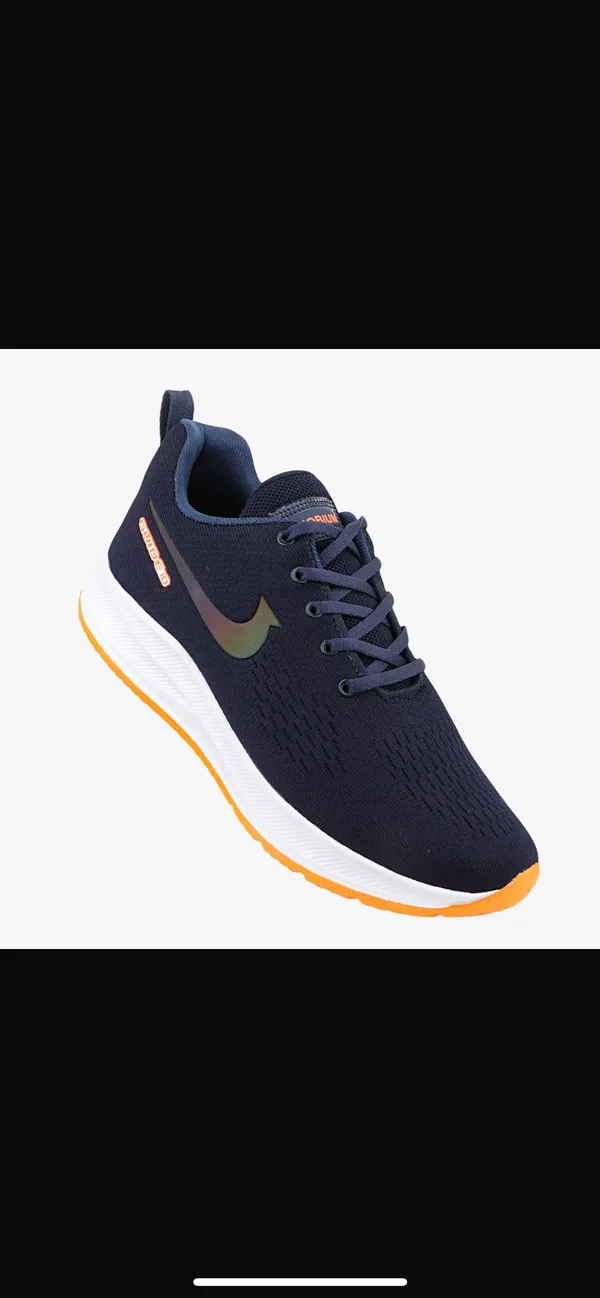 Navy_Blue_Air_Mess_Fabrics_Lace_Up_Running_Shoes_For_Men