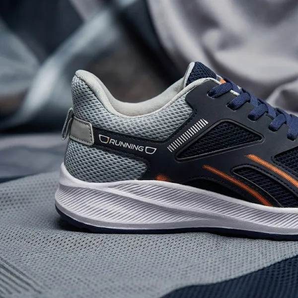 Navy_Blue_&_Grey_Air_Mess_Fabrics_Lace_Up_Running_Shoes_For_Men