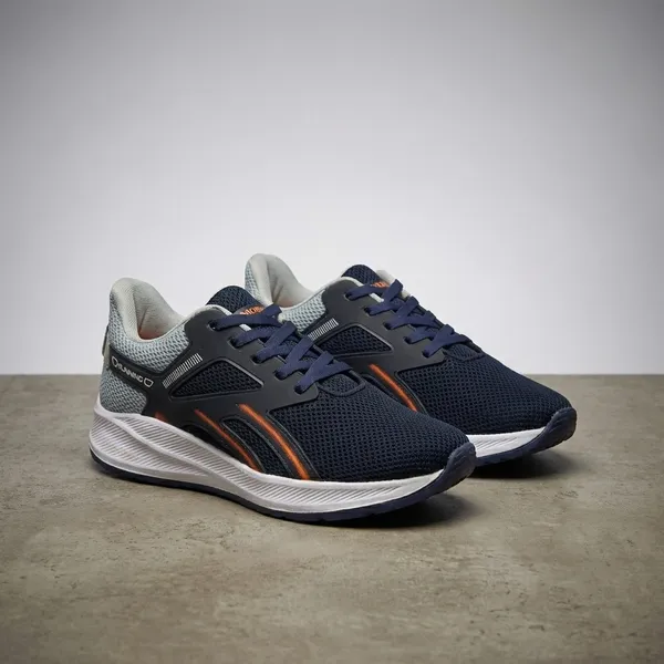 Navy_Blue_&_Grey_Air_Mess_Fabrics_Lace_Up_Running_Shoes_For_Men