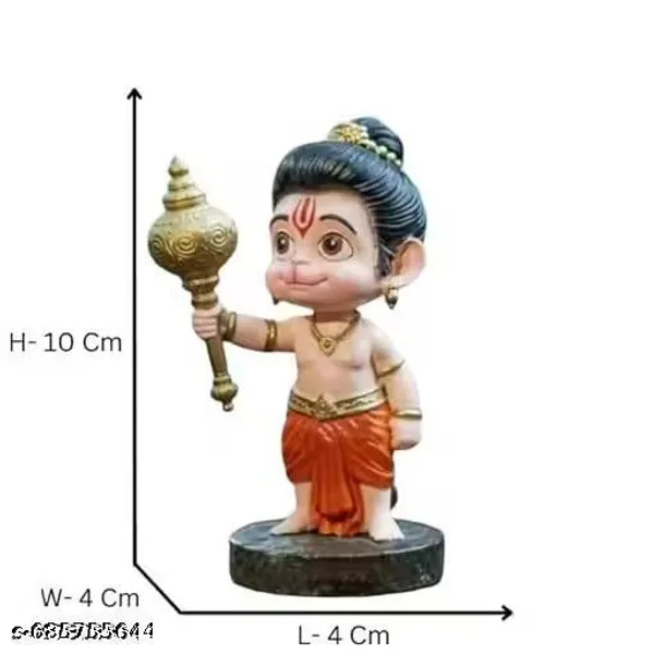 Orange_Premium_Resin_Bal_Hanuman_Idol_For_Car_Dashboard_|_13_Cm