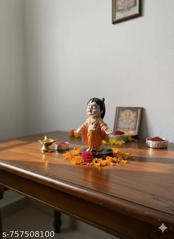 Orange_Premium_Resin_Mini_Spiritual_Idol_Figurine_For_Car_Dashboard_|_13_Cm