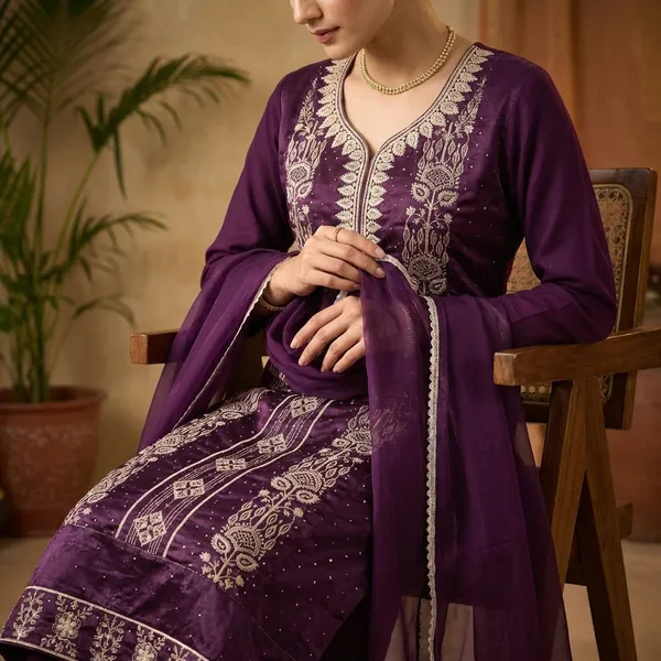 Wine_Purple_Crunchy_Fabric_Salwar_Kameez_Material_with_Heavy_Embroidery_&_Dupatta_for_Women