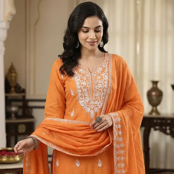 Malai_Chanderi_Embroidered_Churidar_Suit_Material_Unstitched_3_Piece_Set_For_Festive_Wear
