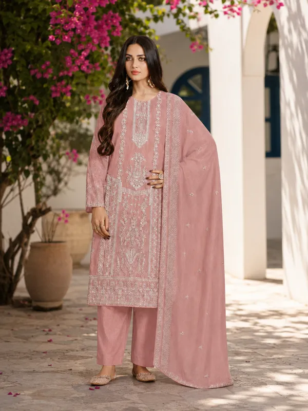 Blush_Pink_Organza_Embroidered_Premium_Suit_Material_with_Dupatta