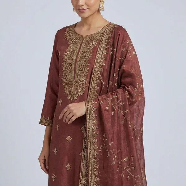 Rust_Brown_Georgette_Salwar_Kameez_Material_With_Embroidered_Dupatta_Elegant_Designer_Ethnic_Suit_Fabric_For_Women