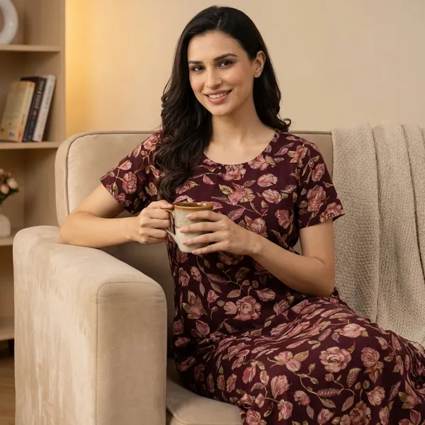 Pranjul_Elegant_Pure_Cotton_Nightdress_|_Comfortable_Daily_Wear_Nighty