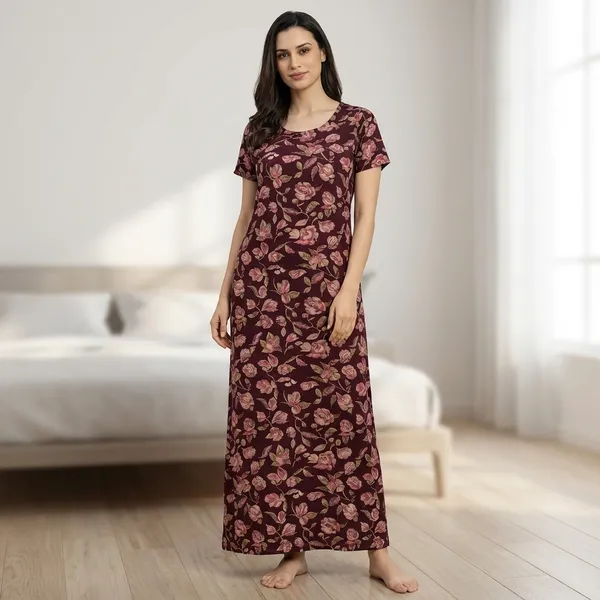 Pranjul_Elegant_Pure_Cotton_Nightdress_|_Comfortable_Daily_Wear_Nighty