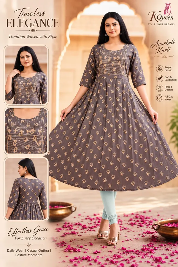 Elegant_Printed_Anarkali_Kurti_–_Flared_Ethnic_Wear