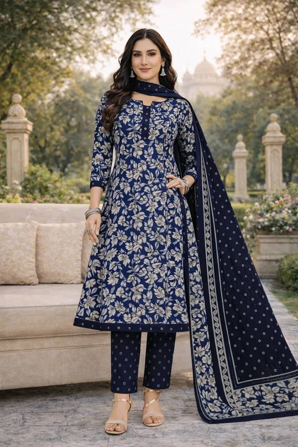 Pranjul_Cotton_3_Piece_Churidar_Set_–_Elegant_Floral_Printed_Kurta_with_Pant_&_Dupatta_|_Daily_Wear_Ethnic_Suit_for_Women