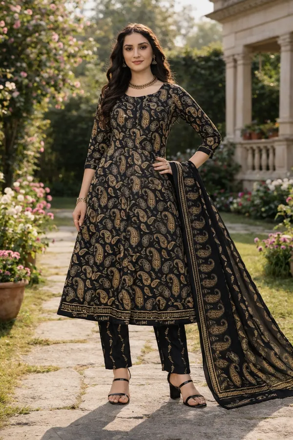 Pranjul_Cotton_3_Piece_Churidar_Set_–_Elegant_Floral_Printed_Kurta_with_Pant_&_Dupatta_|_Daily_Wear_Ethnic_Suit_for_Women
