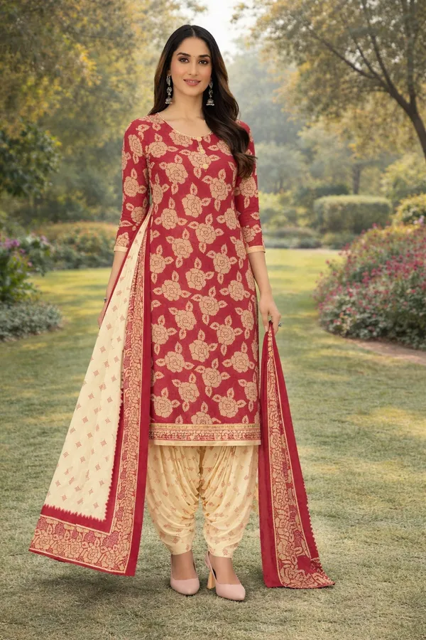 Pranjul_Cotton_3_Piece_patiala_Churidar_Set_–_Elegant_Floral_Patiala_Dress_3_Piece_Set_for_Women_–_Elegant_Ethnic_Wear_with_Dupatta