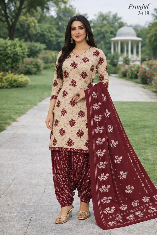 Pranjul_Cotton_3_Piece_patiala_Churidar_Set_–_Elegant_Floral_Patiala_Dress_3_Piece_Set_for_Women_–_Elegant_Ethnic_Wear_with_Dupatta