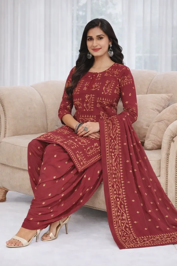 Pranjul_Cotton_3_Piece_patiala_Churidar_Set_–_Elegant_Floral_Patiala_Dress_3_Piece_Set_for_Women_–_Elegant_Ethnic_Wear_with_Dupatta