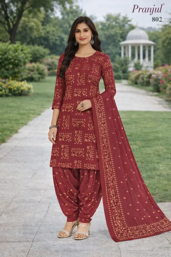 Pranjul_Cotton_3_Piece_patiala_Churidar_Set_–_Elegant_Floral_Patiala_Dress_3_Piece_Set_for_Women_–_Elegant_Ethnic_Wear_with_Dupatta